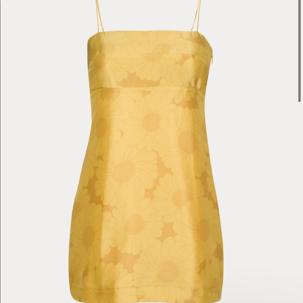 Yellow Réalisation par mini dress